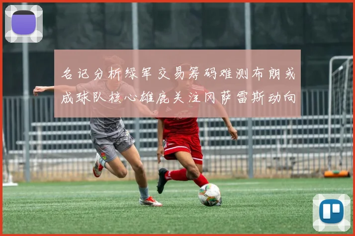 名记分析绿军交易筹码难测布朗或成球队核心雄鹿关注冈萨雷斯动向